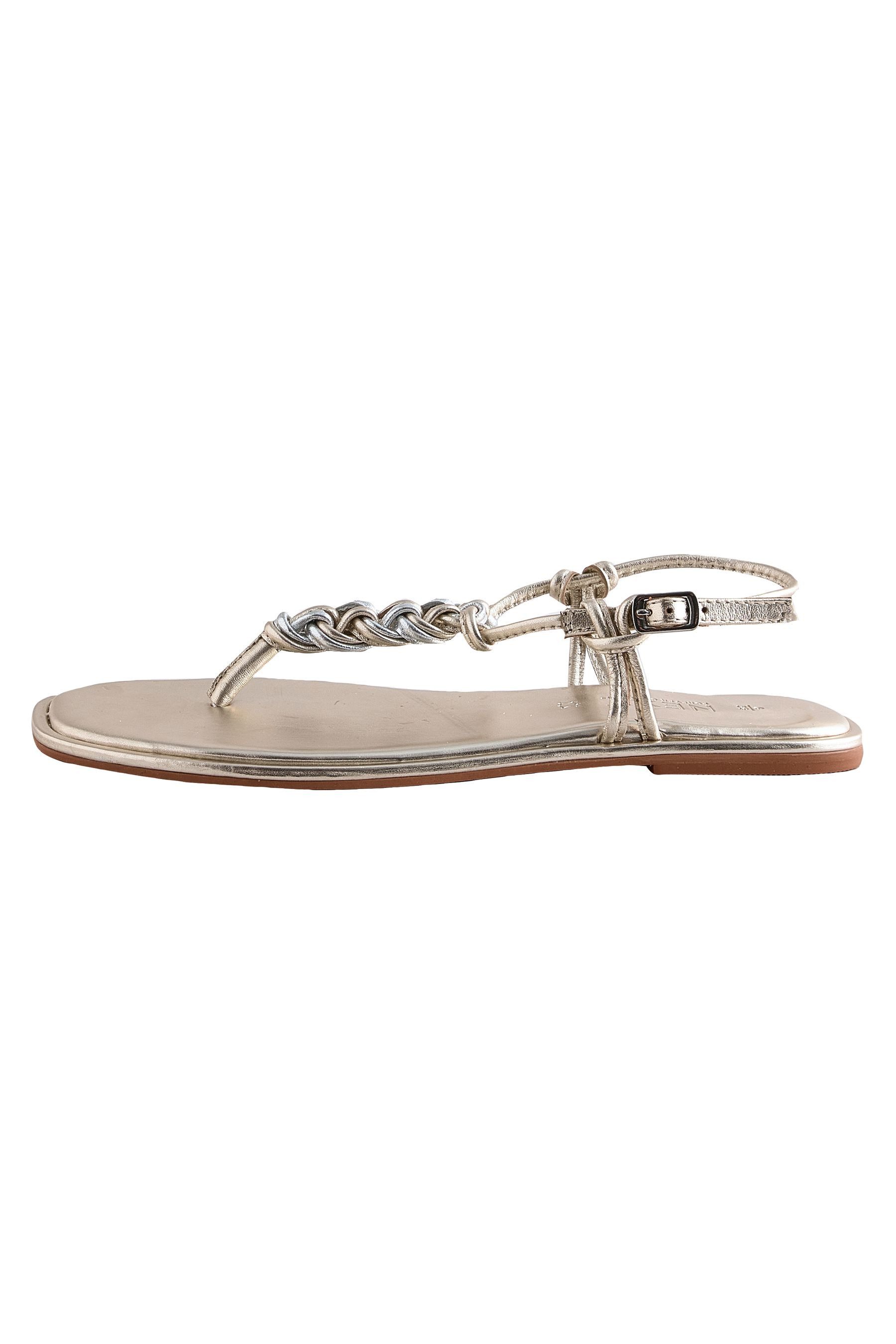 Next Forever Comfort® Zehenstegsandalen mit Webdetail Sandale (1-tlg)
