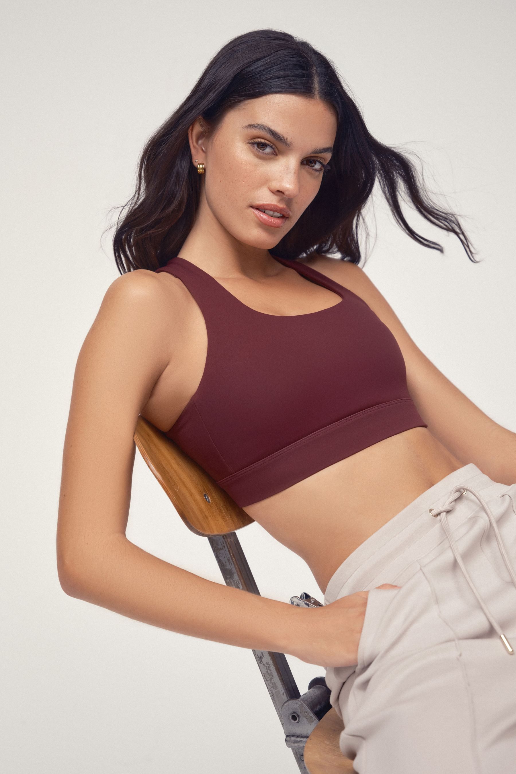 Osia Sporttop OSIA BH-Top mit überkreuzten Trägern (1-tlg)