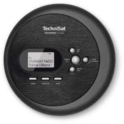 TechniSat DIGITRADIO CD 2GO Discman CD-Player, DAB+, MP3 mit Resume-Funktion Digitalradio (DAB) (UKW, DAB+, CD, MP3)