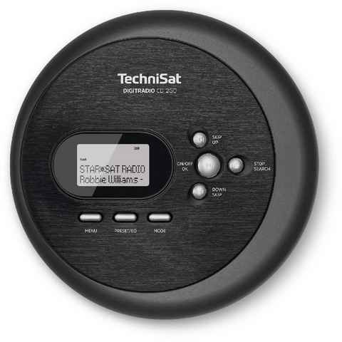 TechniSat DIGITRADIO CD 2GO Discman CD-Player, DAB+, MP3 mit Resume-Funktion Digitalradio (DAB) (UKW, DAB+, CD, MP3)