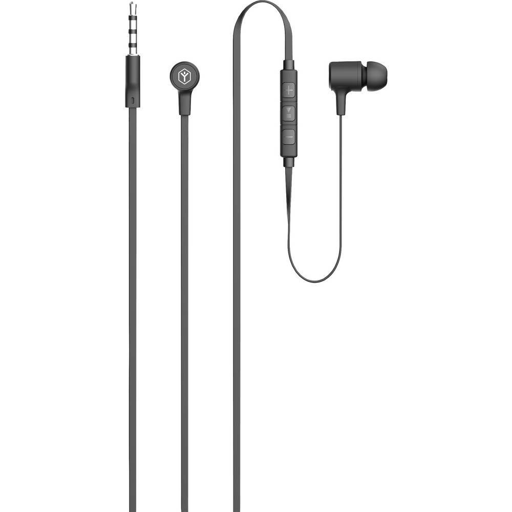 RYGHT kabelgebundenes 3.5 mm In Ear Headset Kopfhörer (Headset,  Lautstärkeregelung)