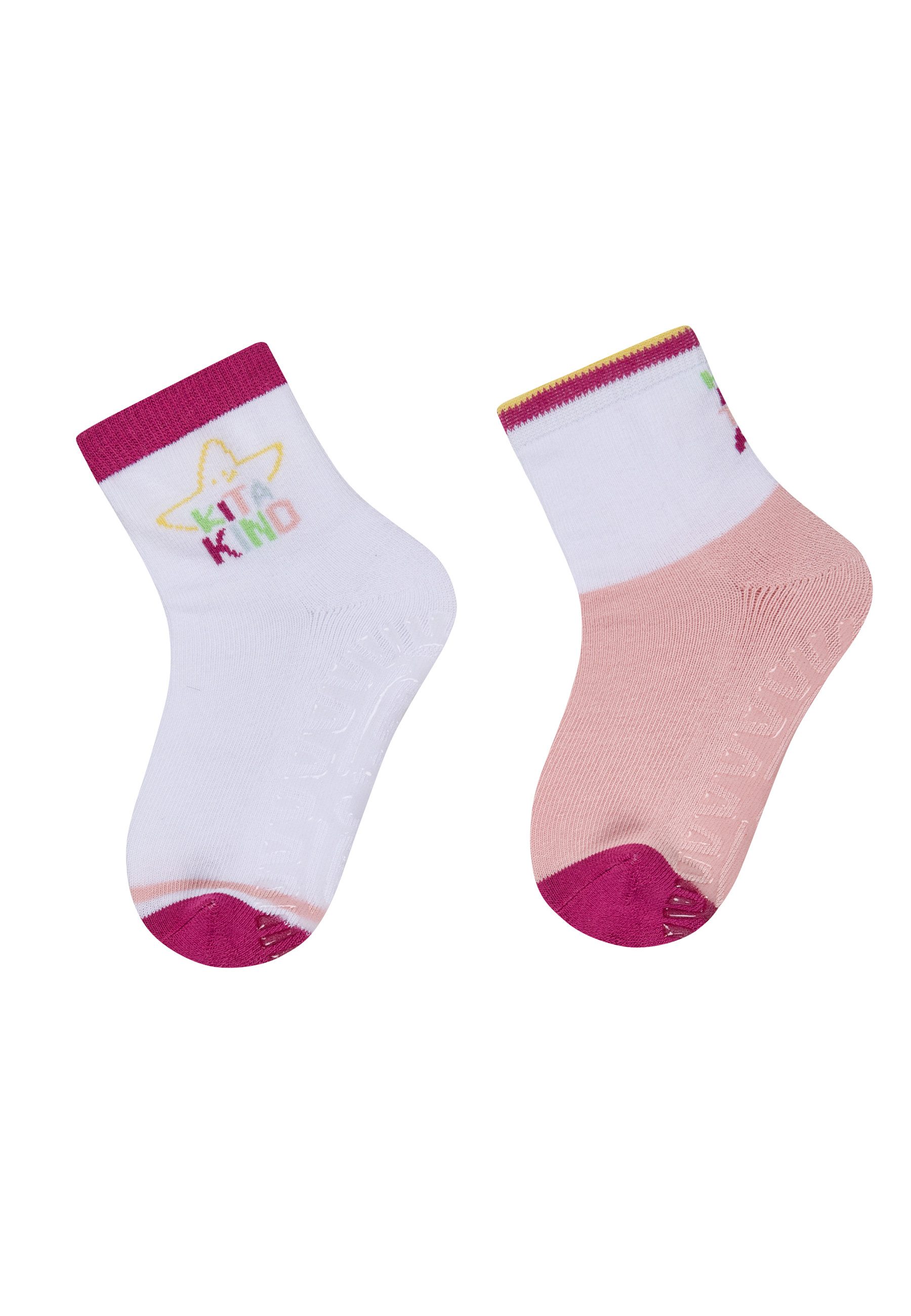 ABS-Socken Fliesen Flitzer AIR 2er-Pack Kitakind