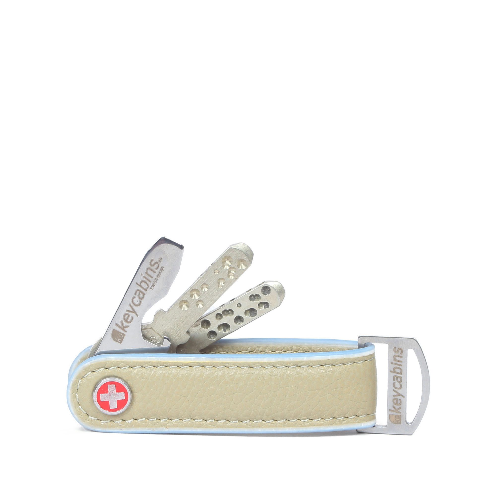 keycabins Schlüsselanhänger Loop-leather S4, SWISS Design