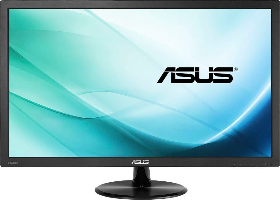 Asus VP228HE LCD-Monitor (55 cm/22 , 1920 x 1080 px, Full HD, 1 ms  Reaktionszeit, 60 Hz, TN LED), Max. Auflösung 1920 x 1080 (Full HD)