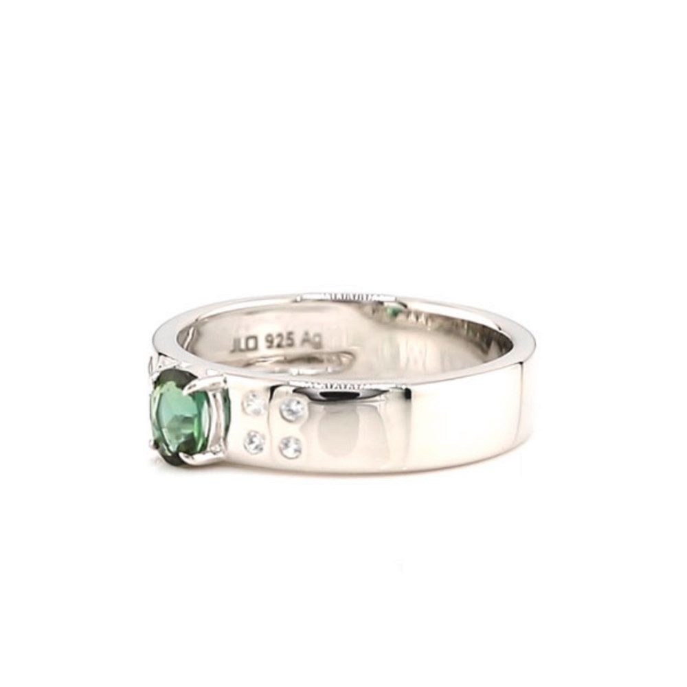 Cavill Silberring Cavill Ring Sterlingsilber mit grünem Turmalin 0,40 ct & Zirkon (1-tlg)