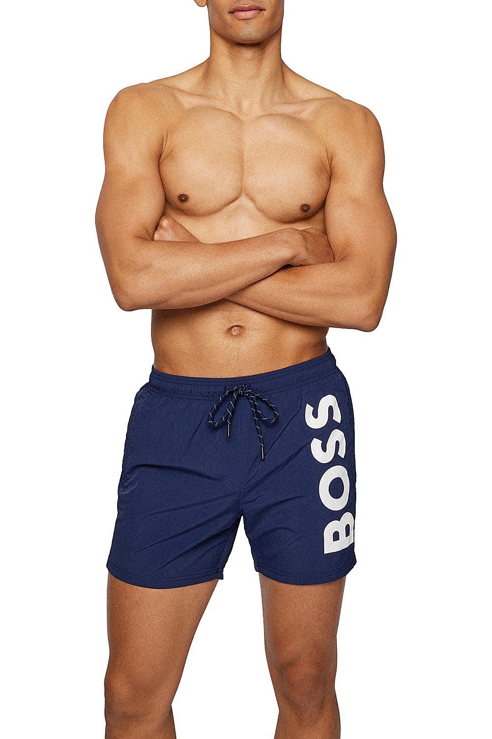 BOSS Badeshorts Octopus (1-St) Badehose halblang günstig online kaufen