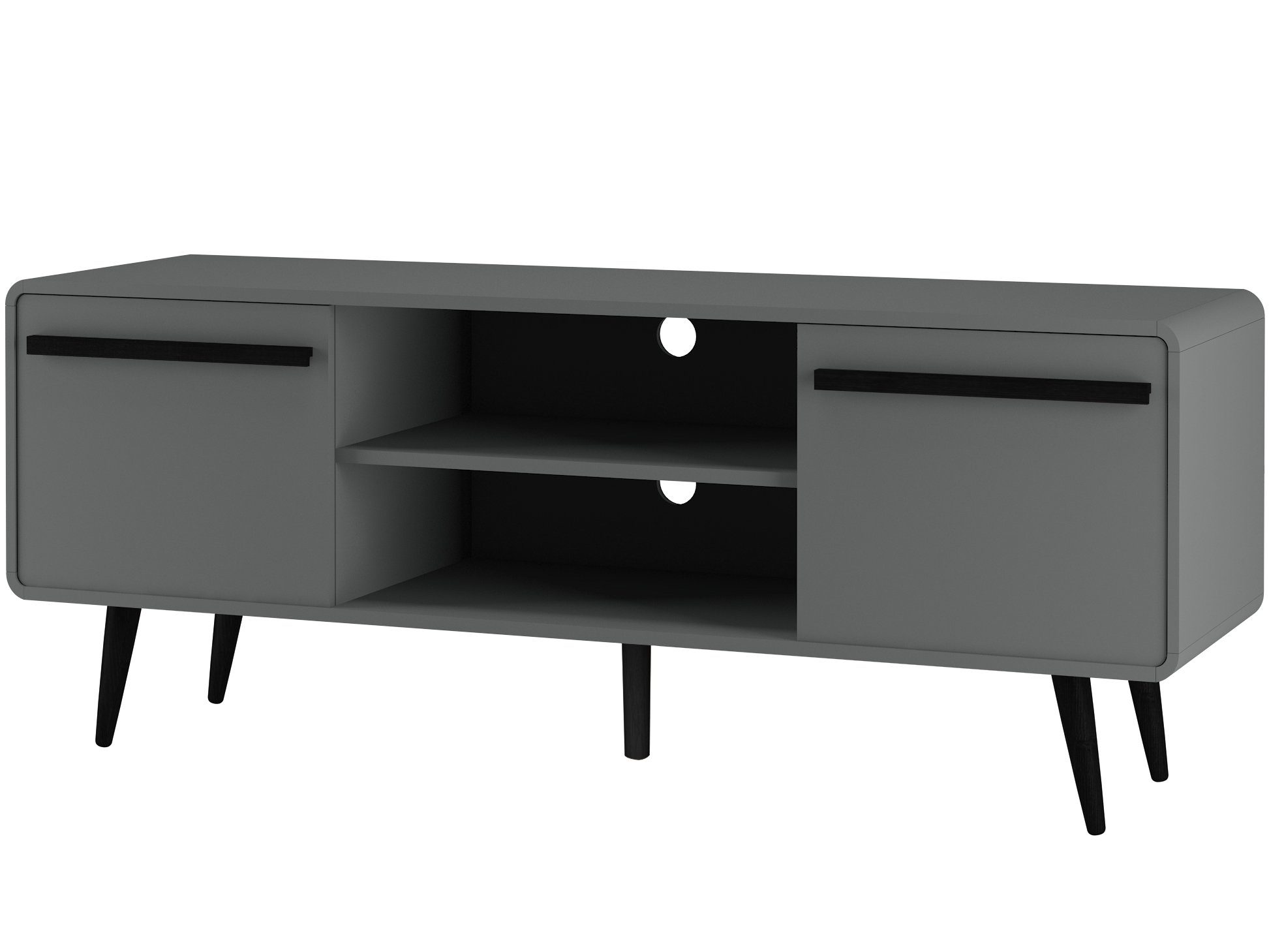 loft24 Lowboard Channie, TV-Schrank, Fernsehschrank, 2 günstig online kaufen