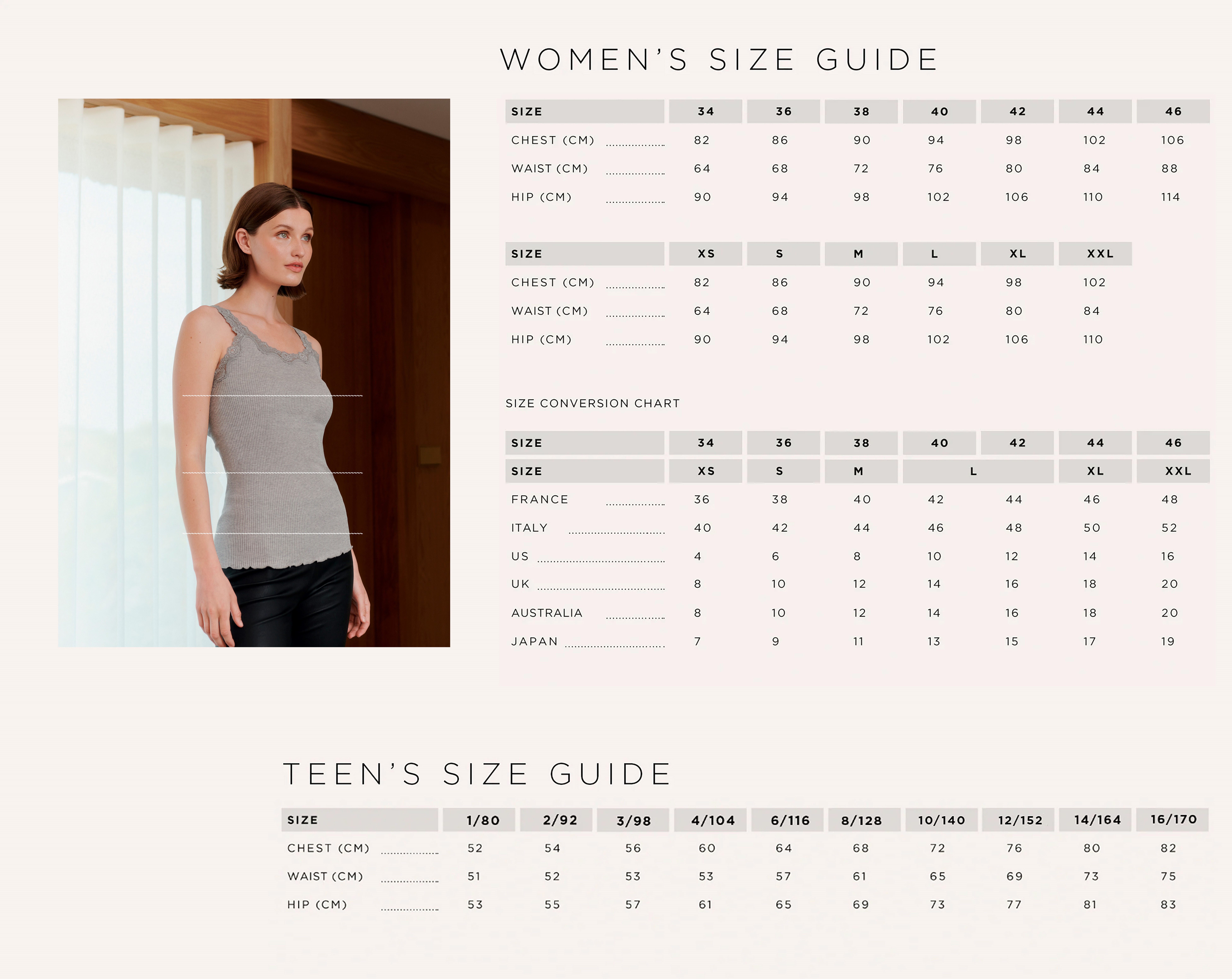 rosemunde Spitzentop Babette Silk Top mit Seide Vintage-Spitzenbesatz, mit Rundhalsausschnitt, hoher Seidenanteil – Bild 5 von 5