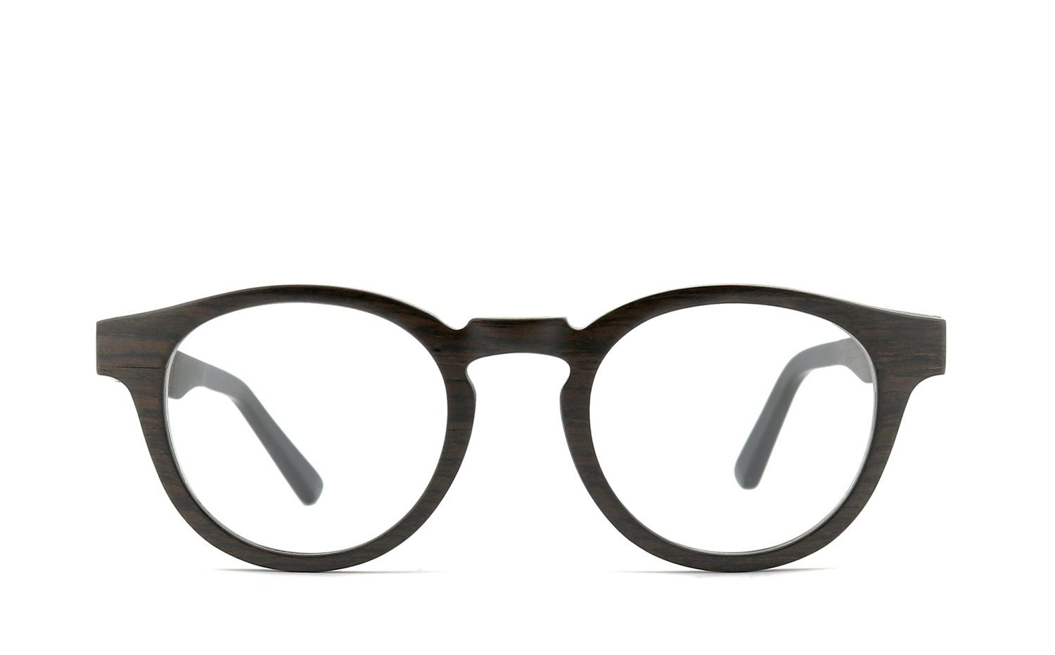 COR Brille COR001 Holzbrille, Bügel mit Flex-Scharnieren