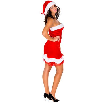 dressforfun Engel-Kostüm Frauenkostüm sexy Weihnachtslady