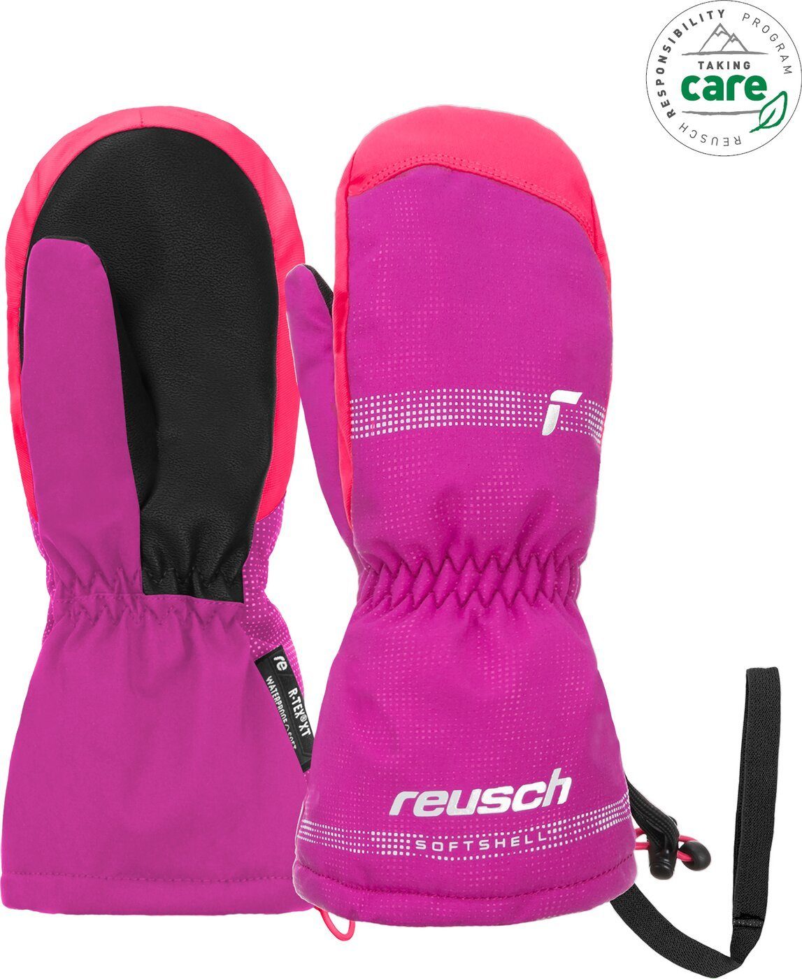 flower XT glo 3364 Maxi Baumwollhandschuhe R-TEX® pink cactus Reusch Mitten Reusch /