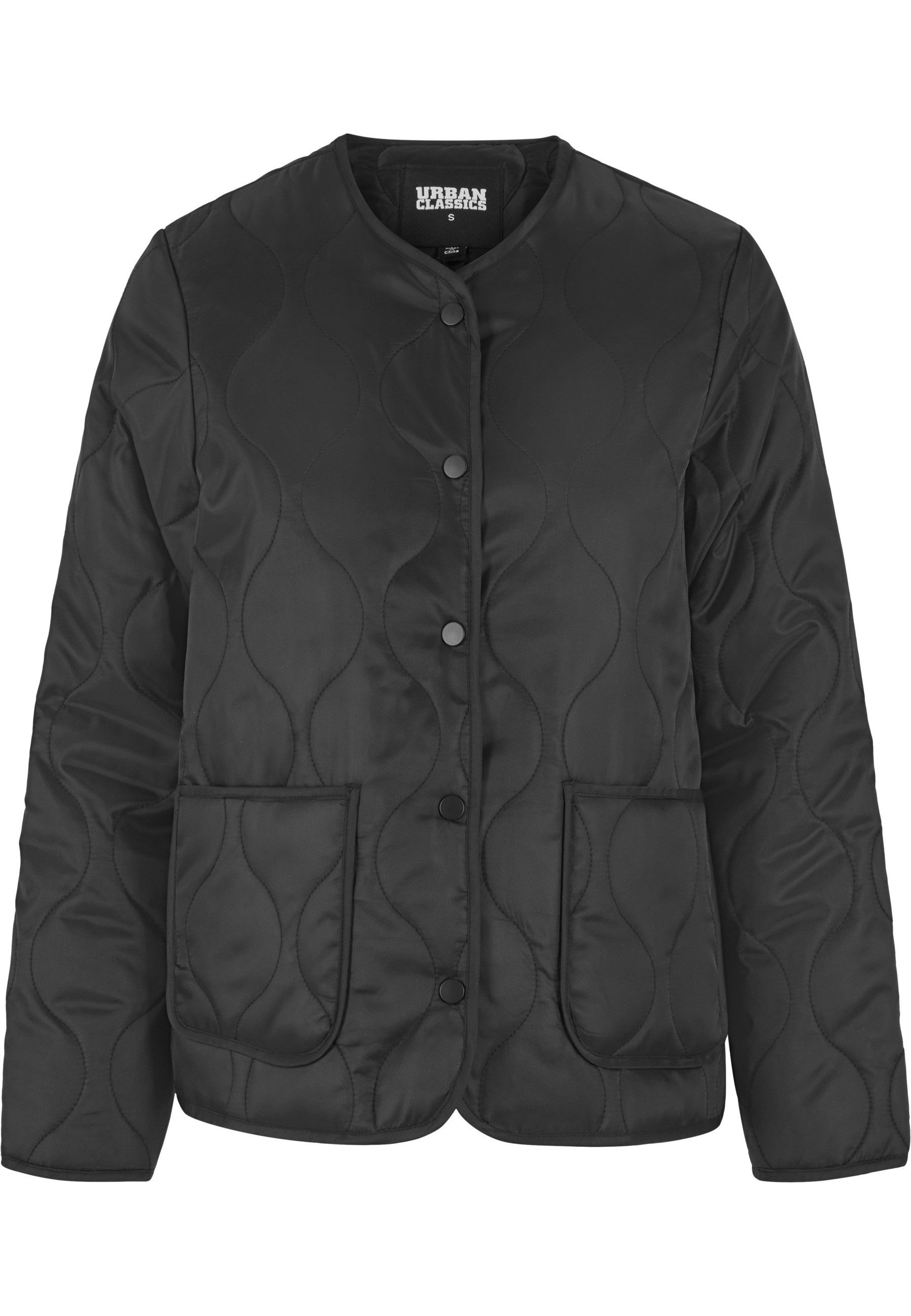 URBAN CLASSICS Allwetterjacke Urban Classics Ladies Quilted Jacket (1-St)