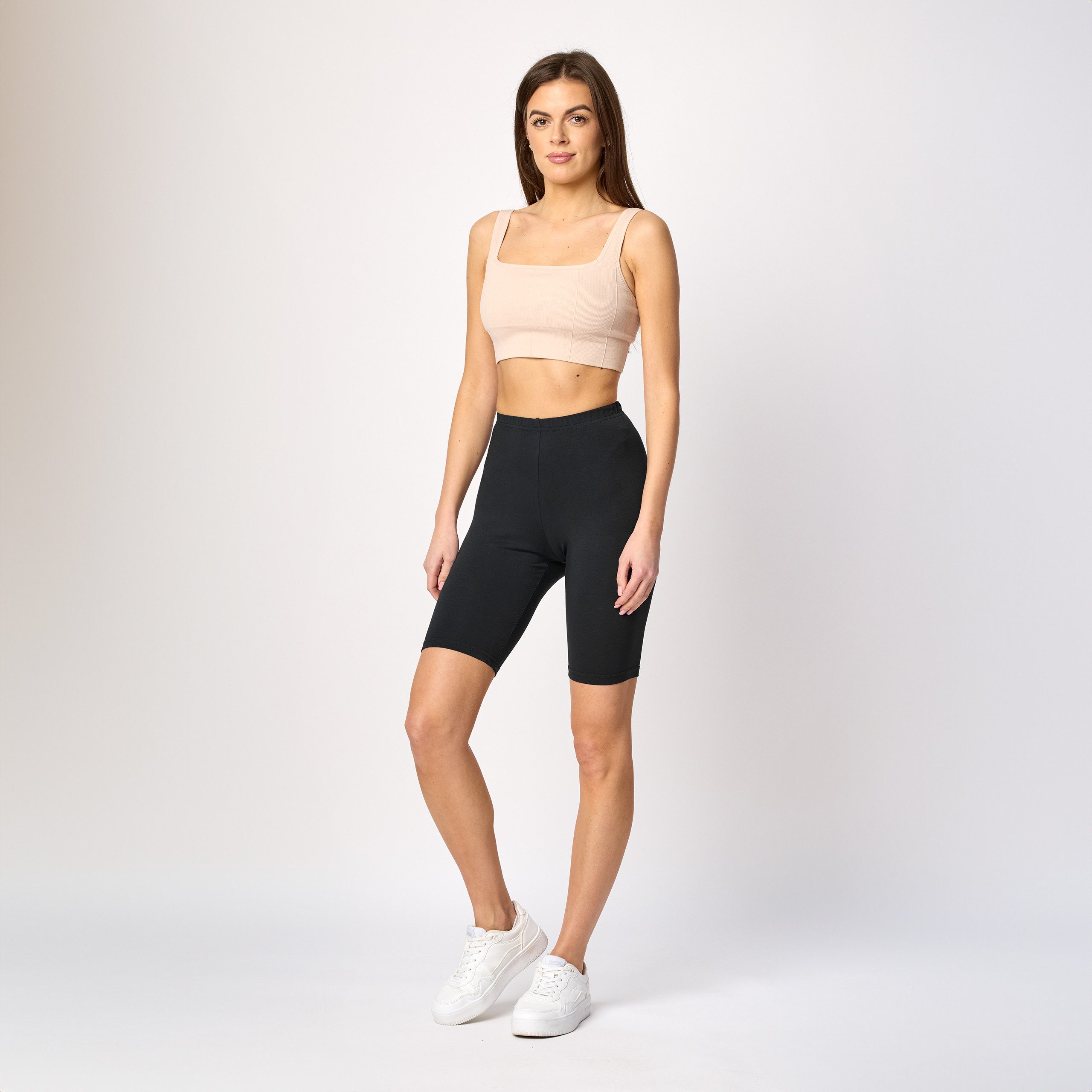 Bellivalini Leggings Damen Shorts aus Viskose BLV50-149 (1-tlg) elastischer günstig online kaufen