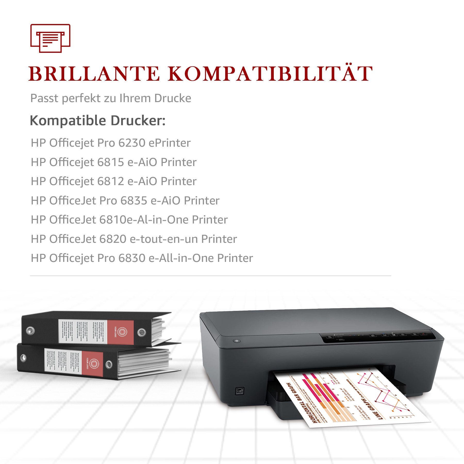 Tintenpatrone Officejet Toner Multipack 6800 (0-tlg) 6220 Pro 934XL für 6815 6820 Kingdom 935XL 5er HP