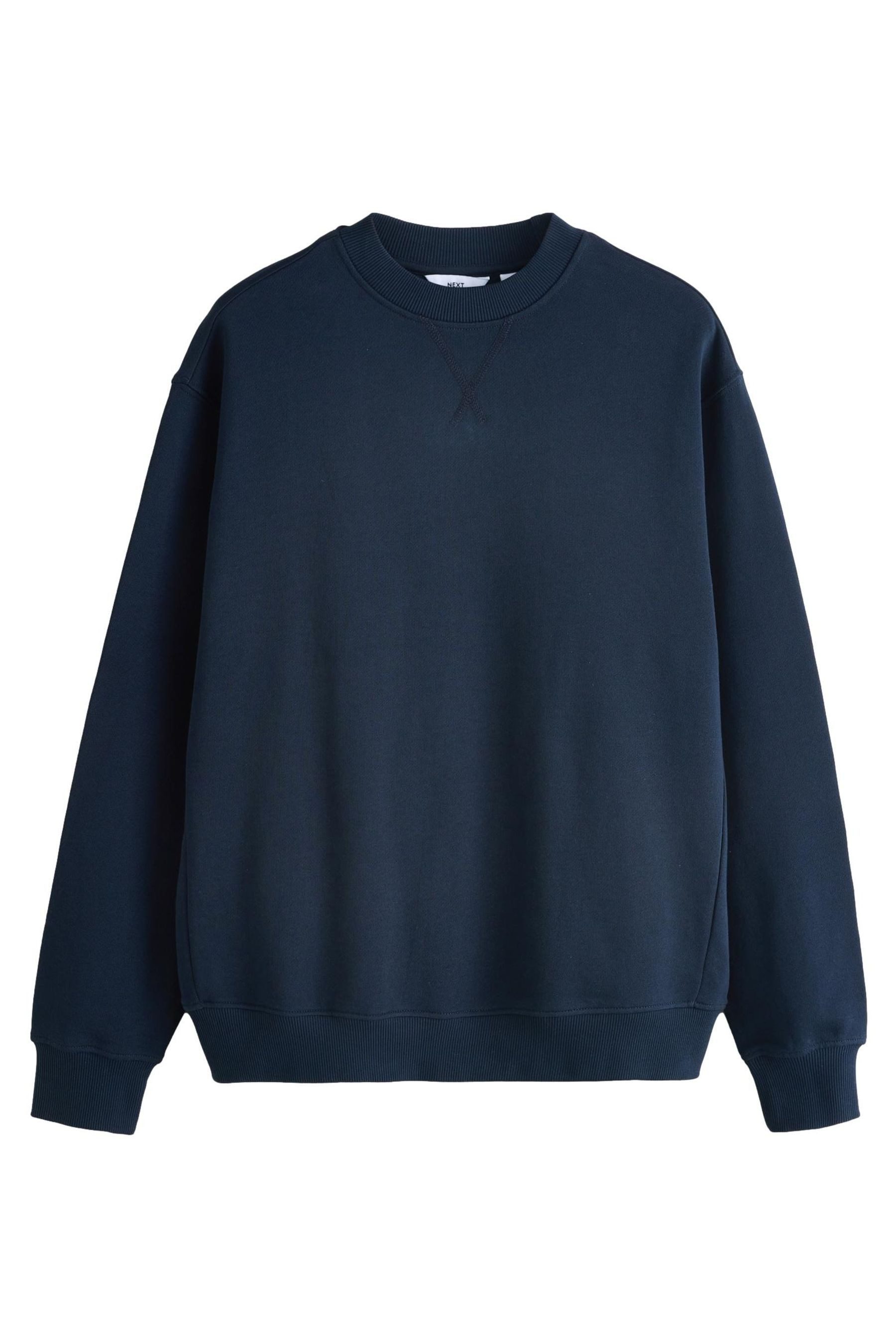 Next Sweater Leichtes Jersey-Sweatshirt mit Rundhalsausschnitt (1-tlg)