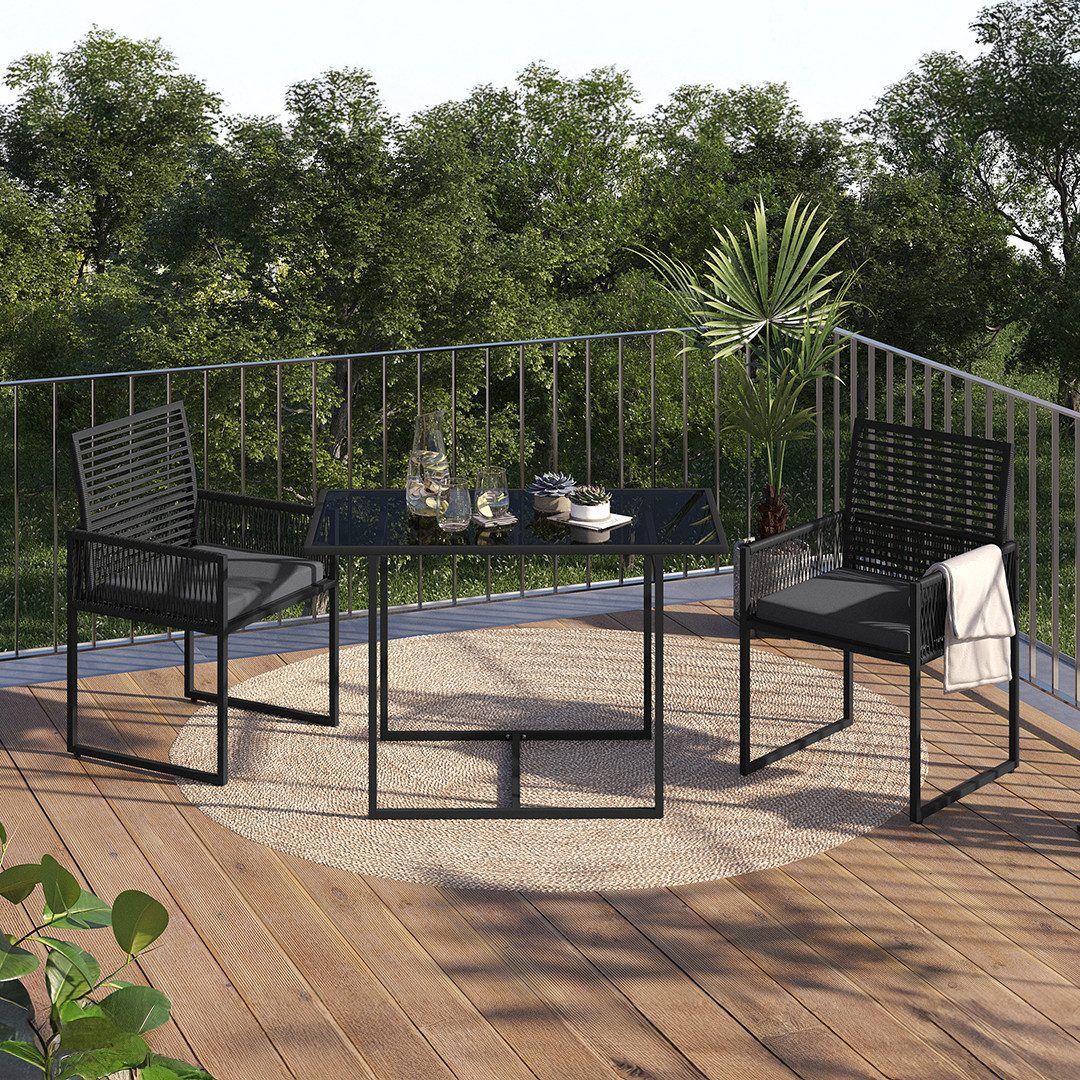 STEELSØN Gartenlounge-Set Kynaris, (Tisch mit Metall günstig online kaufen