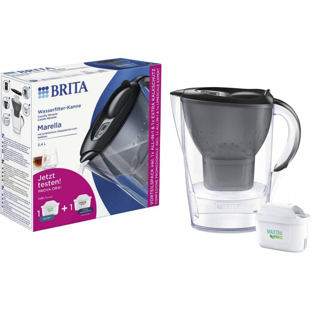 BRITA Küchenmaschine 140434 (1057512), Effiziente Wasserfilterung, moderne Graphitfarbe