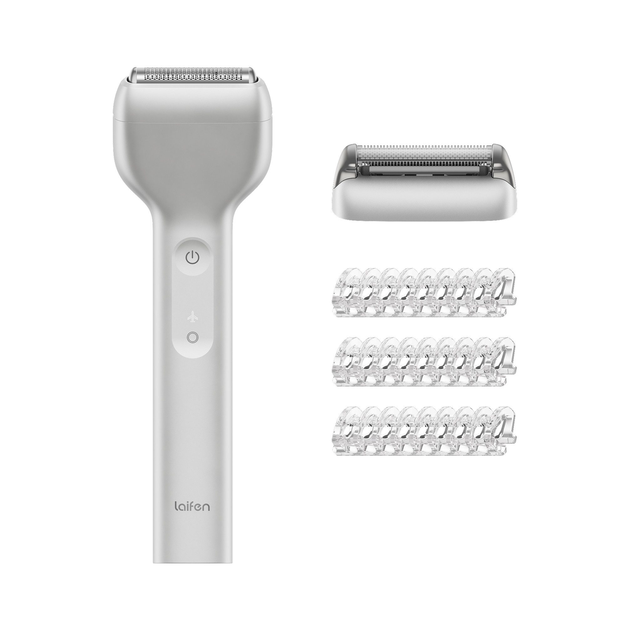 laifen Elektrorasierer LAIFEN T1 Pro Rasierer Original Aluminum, Aufsätze: 1