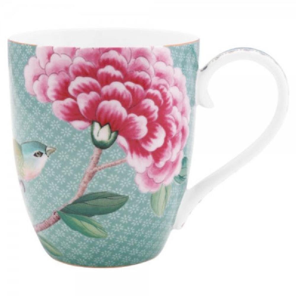 PiP Studio Tasse Henkelbecher Blushing Birds Blau (XL)