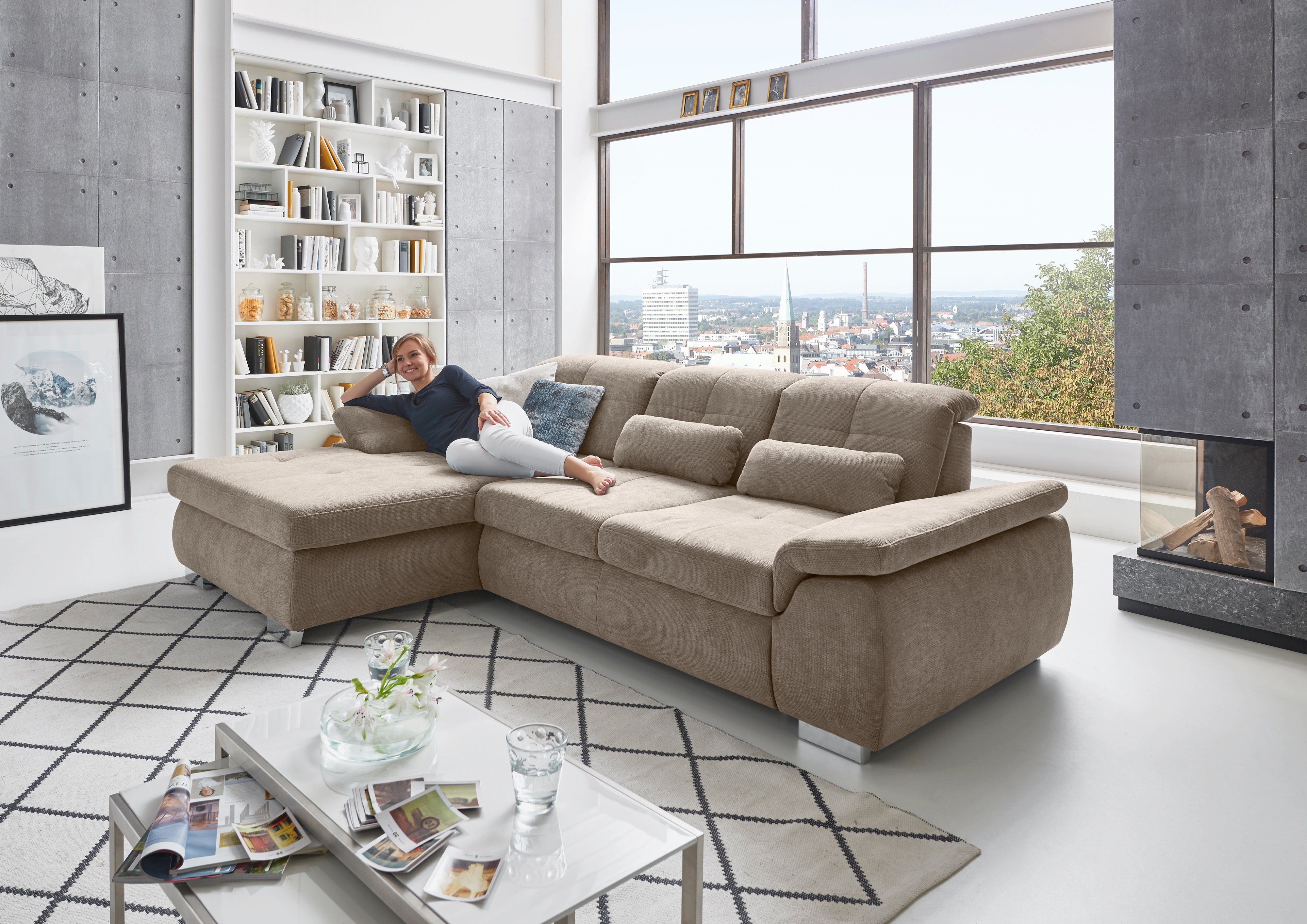 Die PlanBar Ecksofa MP-IN16037 L-Form mit günstig online kaufen