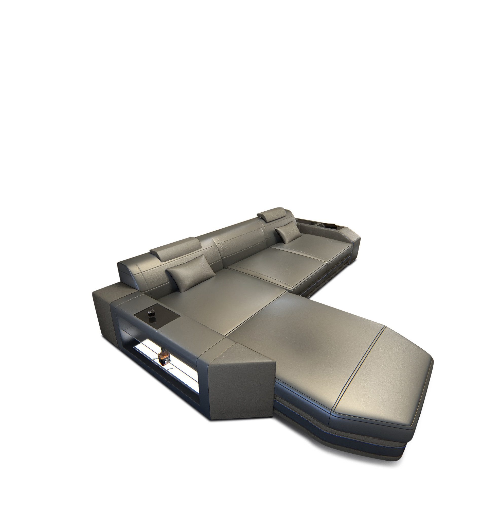 Sofa Dreams Ecksofa Ledercouch Sofa Leder günstig online kaufen