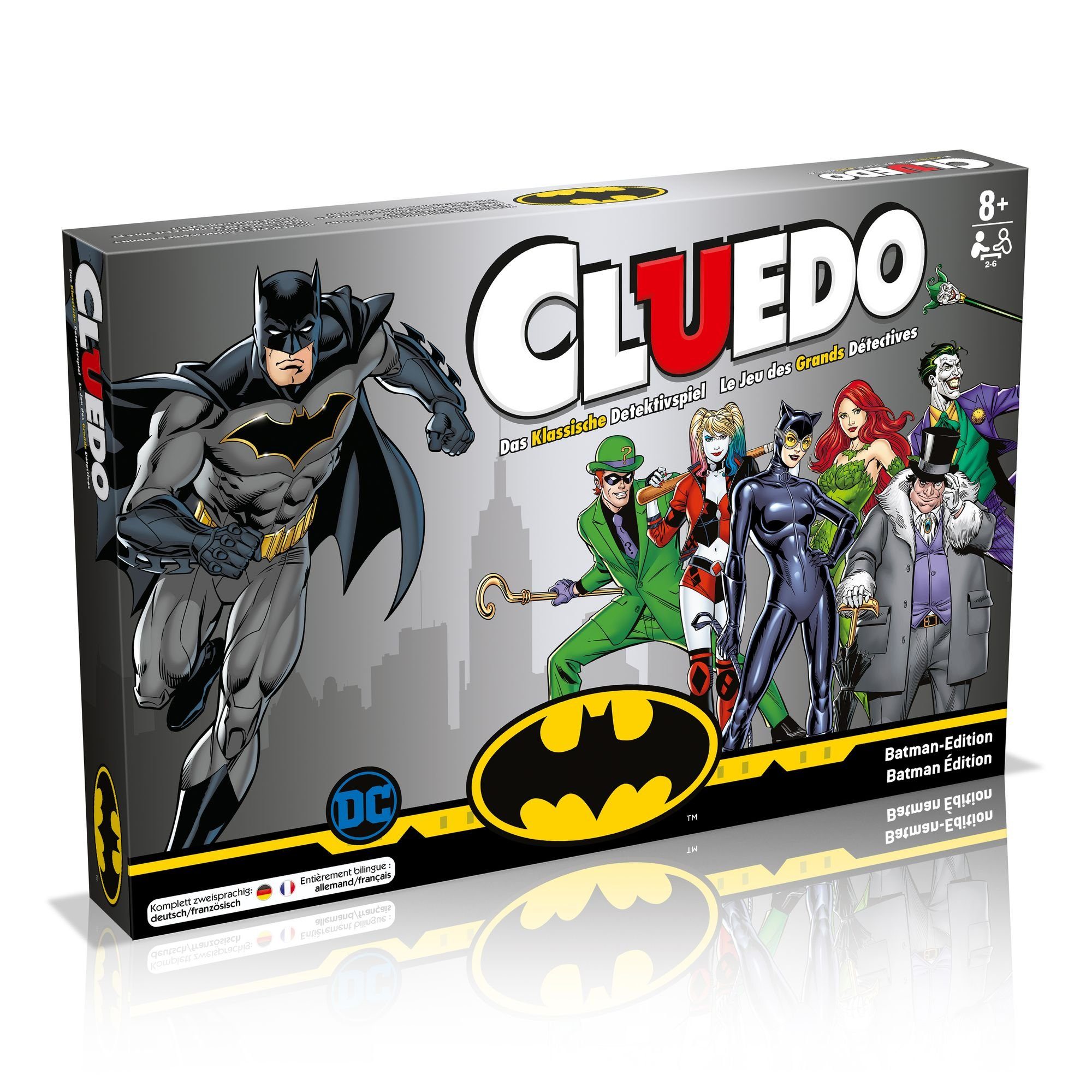 Cluedo Moves Spiel, Winning Brettspiel Batman