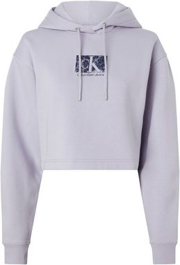 Calvin Klein Jeans Kapuzensweatshirt PRINTED BOX CROPPED HOODIE