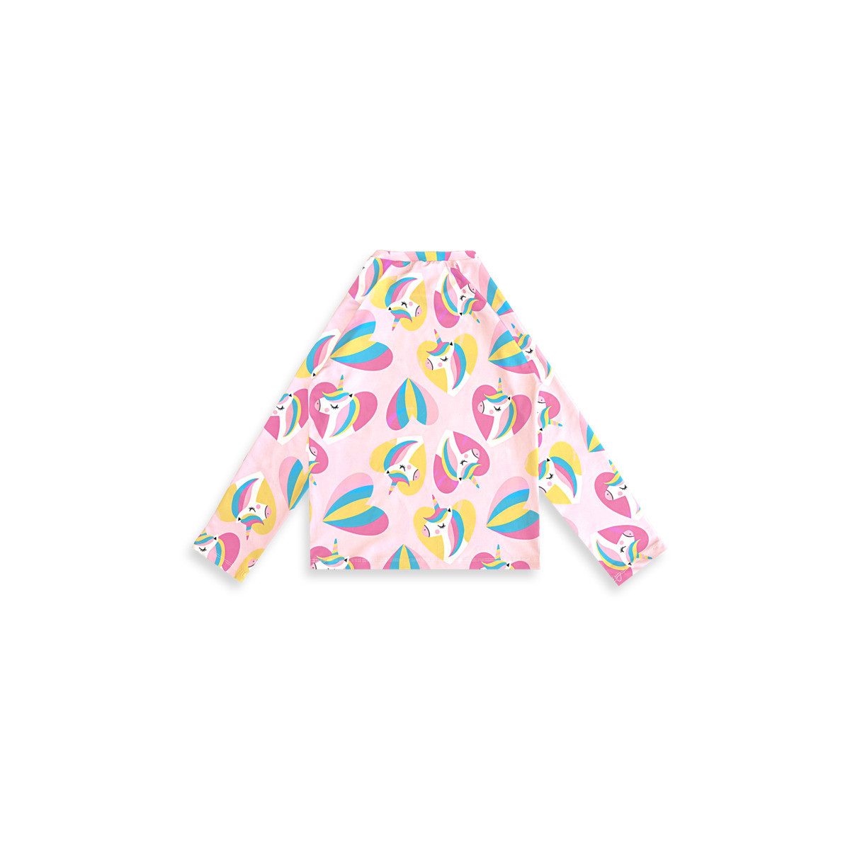 Denokids Bade-Shirt Sunsafe Top UV Protection-Pink Unicorn Mädchen