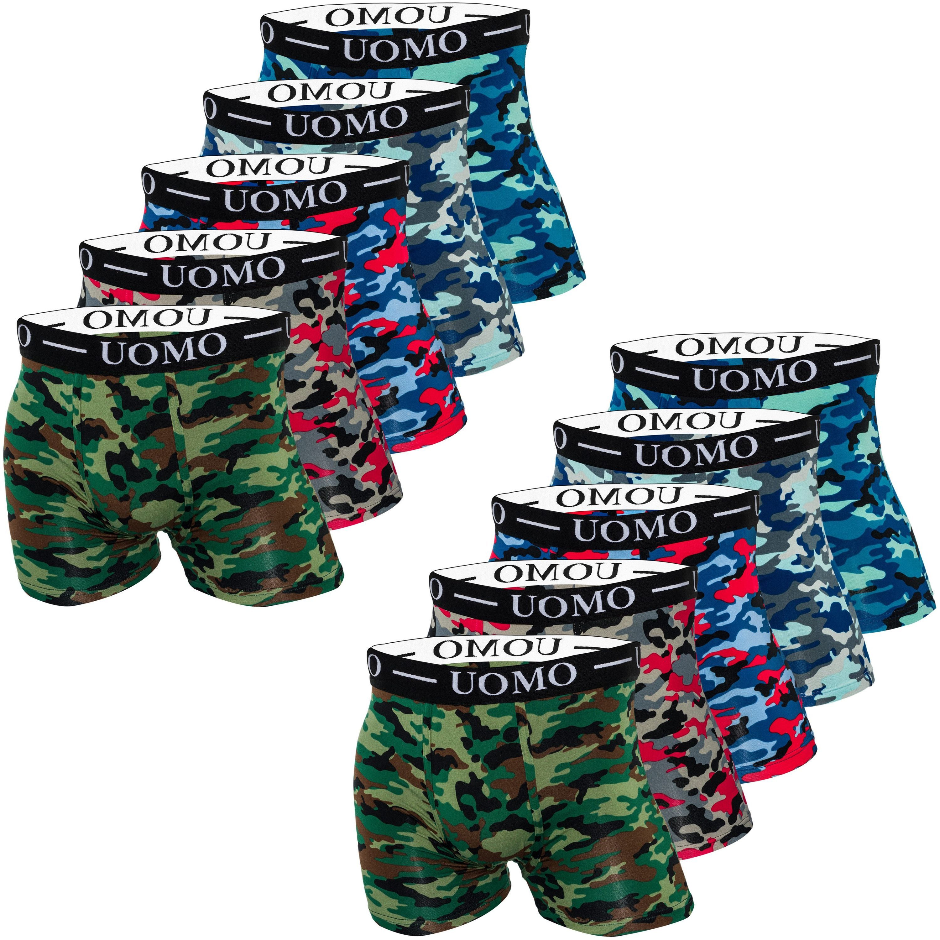 TEXEMP Boxershorts 5er-10er Pack Herren Boxershorts günstig online kaufen