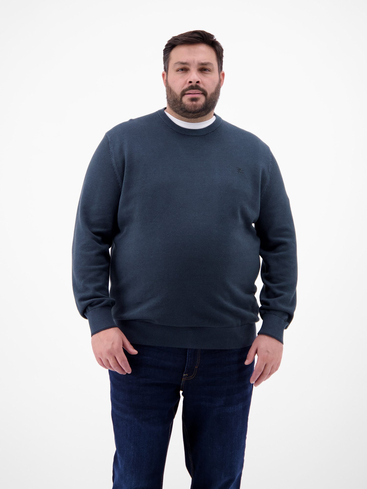 LERROS Strickpullover LERROS Leichter Herren Strickpullover günstig online kaufen