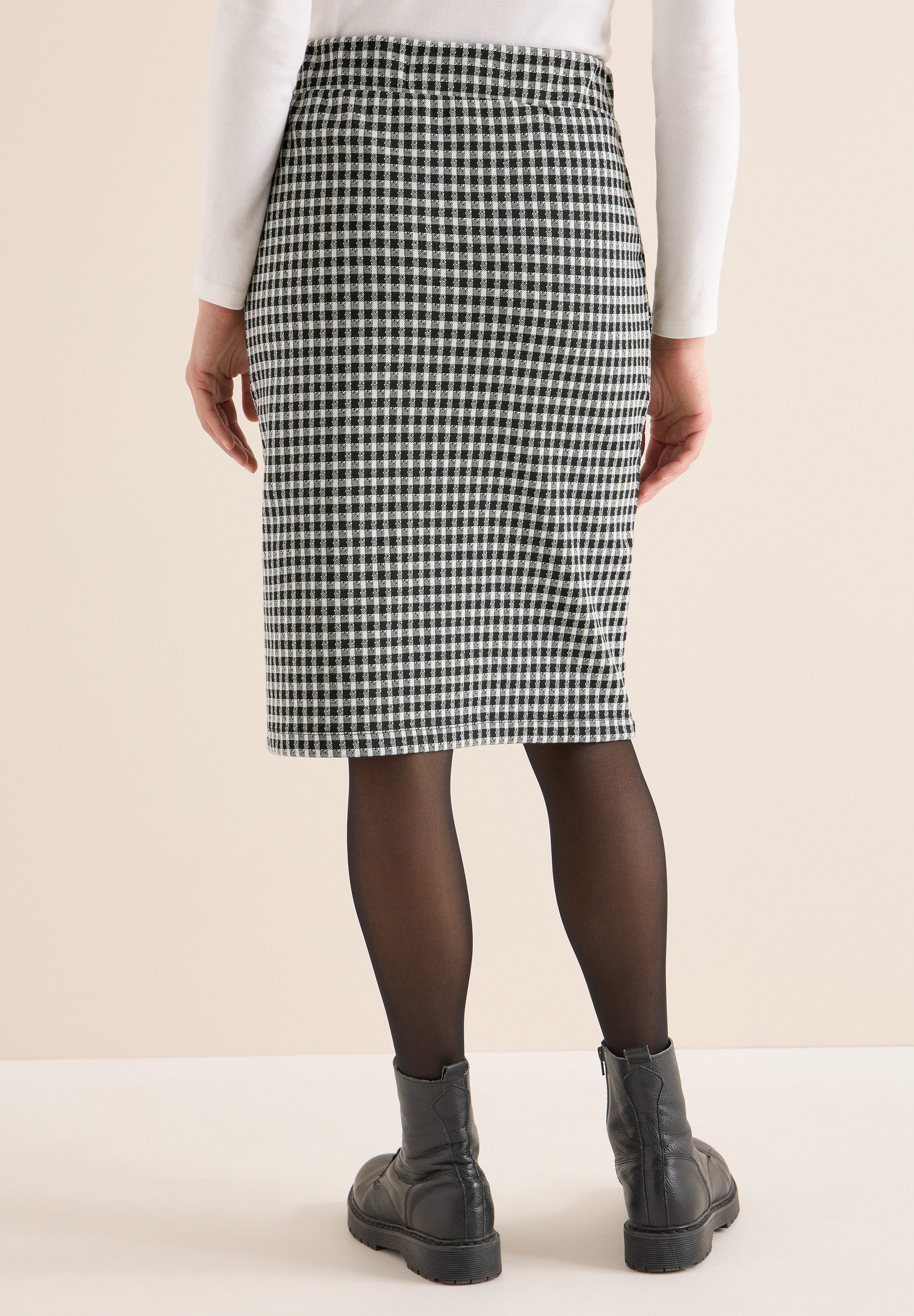 CECIL Midirock mit Elastikbund und Tunnelzugbändchen günstig online kaufen