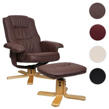 MCW Relaxsessel H56, Um 360° drehbar, Sessel neigbar, Bequeme Polsterung, Praktische Tasche
