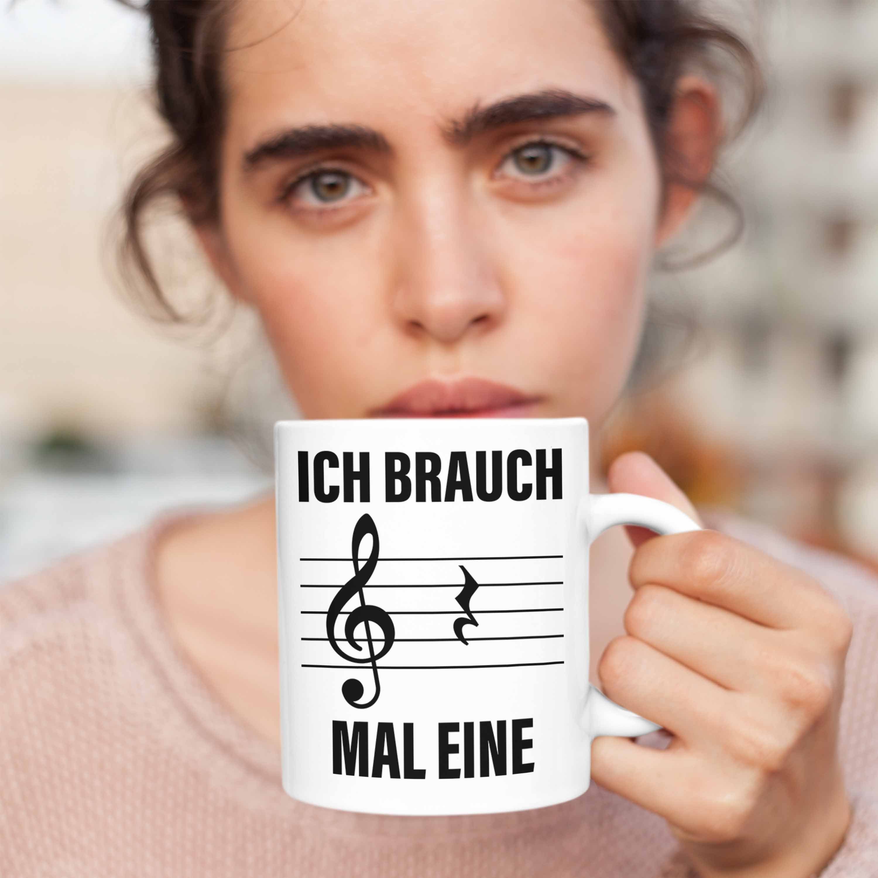 Trendation Tasse Musiker Tasse Geschenk Ich Brauch Mal Eine Pause Lustige Geschenkidee