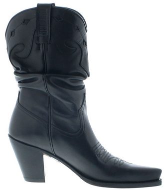 Mayura Boots NAPPA X Schwarz Cowboystiefel Rahmengenähter Damen Lederstiefel