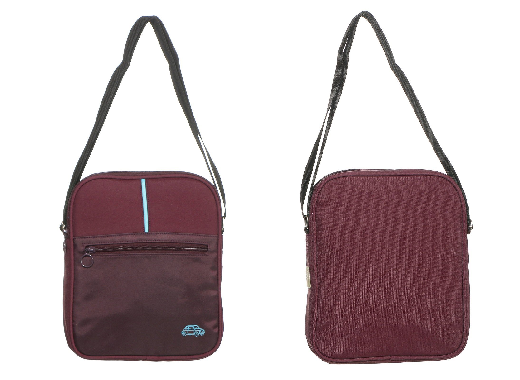 FIAT Schultertasche Fiat 500 Tasche Umhängetasche Schultertasche Handtasche Farbe: violett
