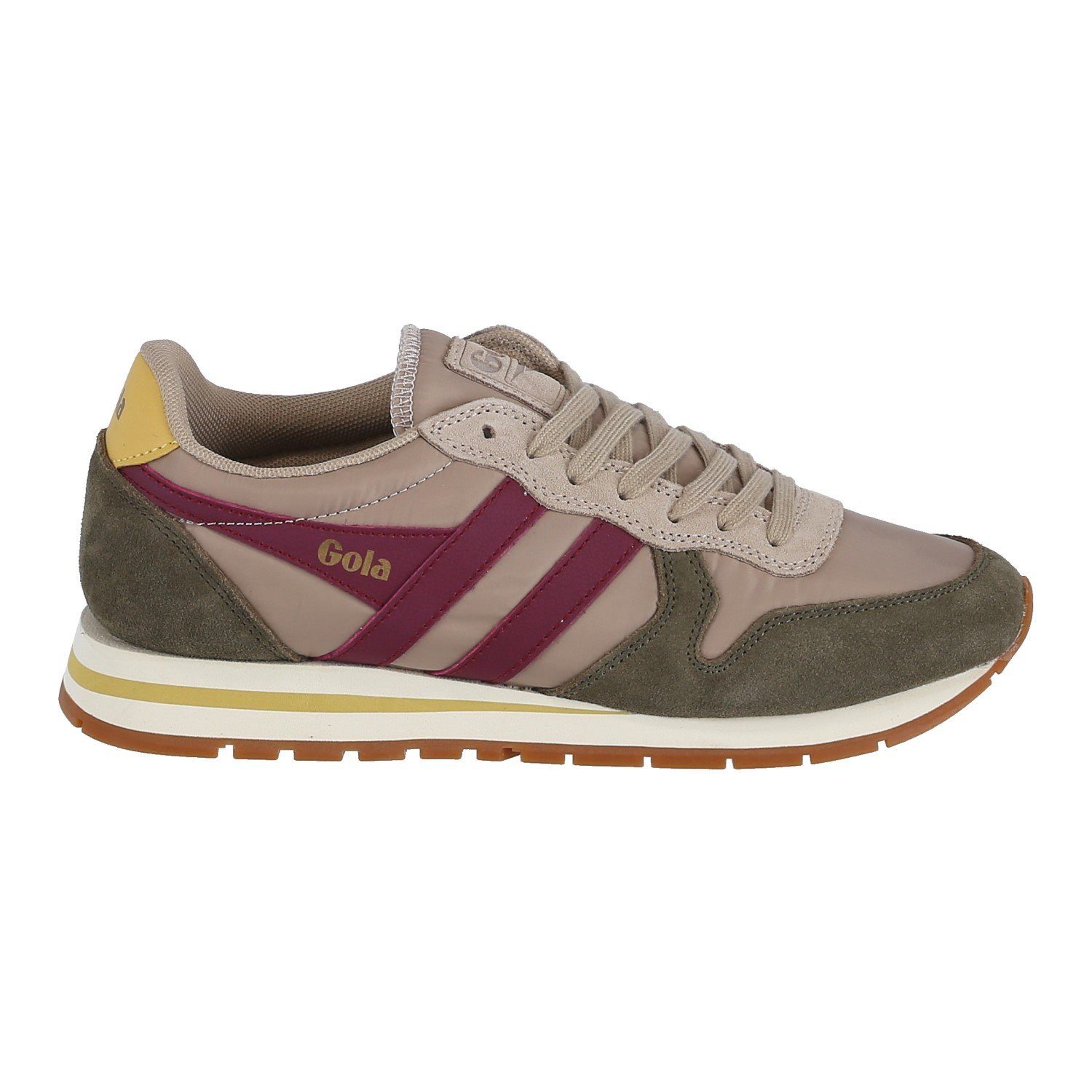 Gola Daytona Chute 2024 beige/khakigrün/violett Damen Sneaker günstig online kaufen