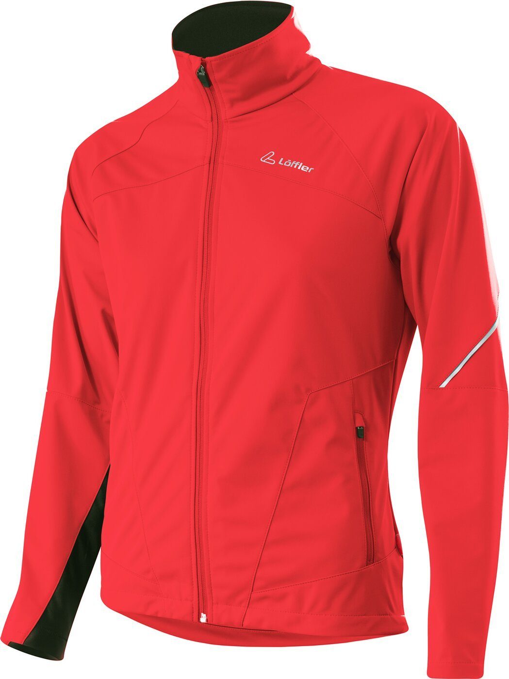 Loeffler Randall Funktionsjacke DA. JACKE WS SOFTSHELL LIGHT POPPY RED