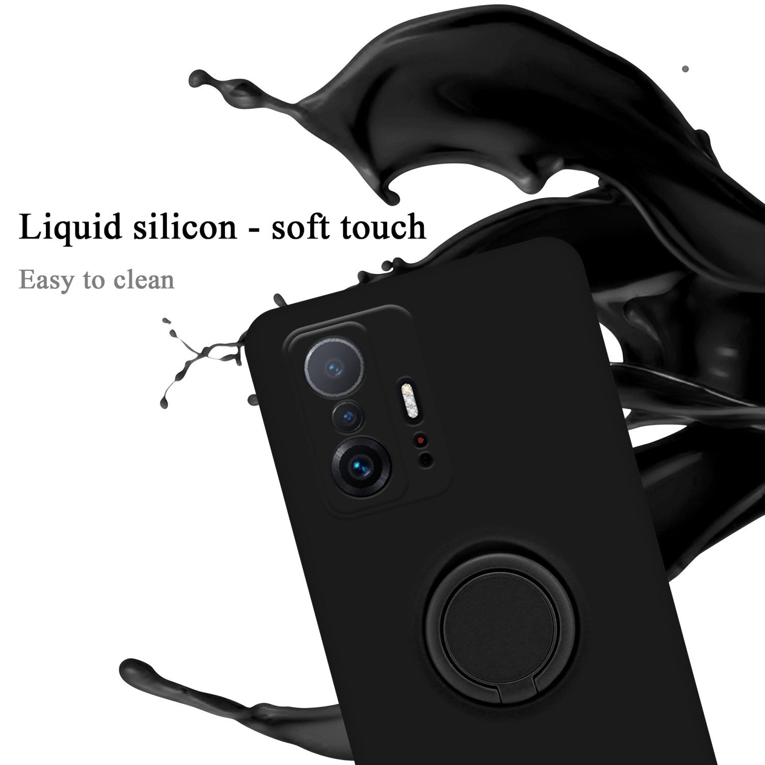 Cadorabo Handyhülle für Xiaomi 11T / 11T PRO Hülle Xiaomi 11T / 11T PRO, Robustes Hard Case - Handy Schutzhülle - Hülle - Back Cover Bumper
