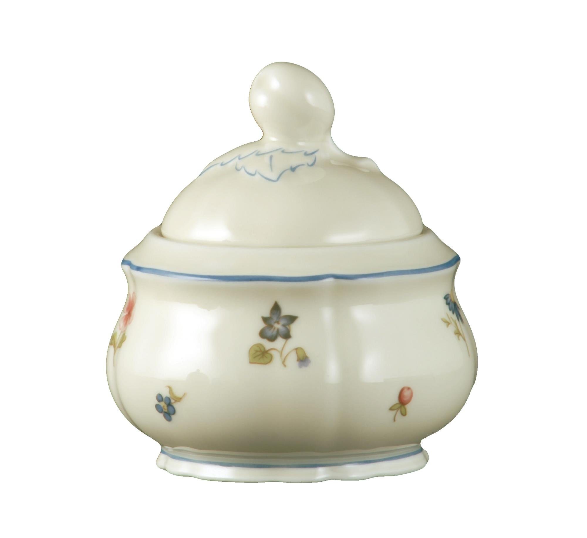 Seltmann Weiden Geschirr-Set Zuckerdose 2 Personen Marie Luise Streublume 30308 von Seltmann Weiden, Porzellan