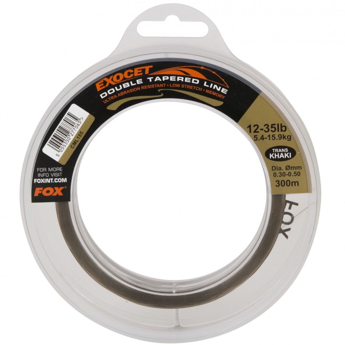 Angelschnur Fox Exocet Double Tapered Line 300m