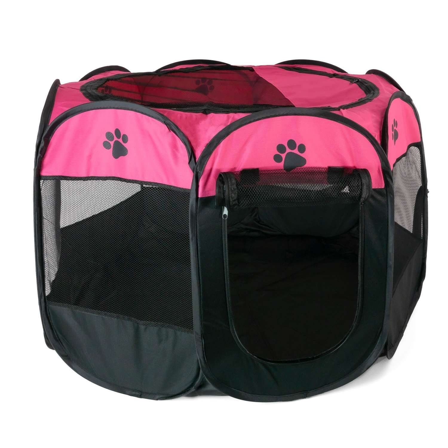 Intirilife Tierhaus, 77 x 58 cm Spielzelt Für Hunde Katzen oder Hasen