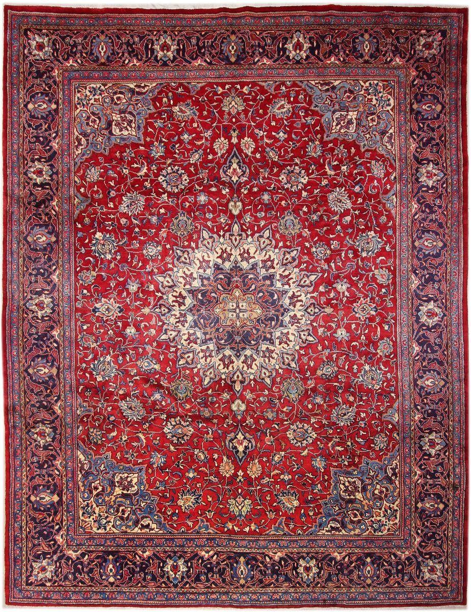 Handgeknüpfter rechteckig, Orientteppich Mahal Nain 306x392 Orientteppich / mm Höhe: Trading, Perserteppich, 12