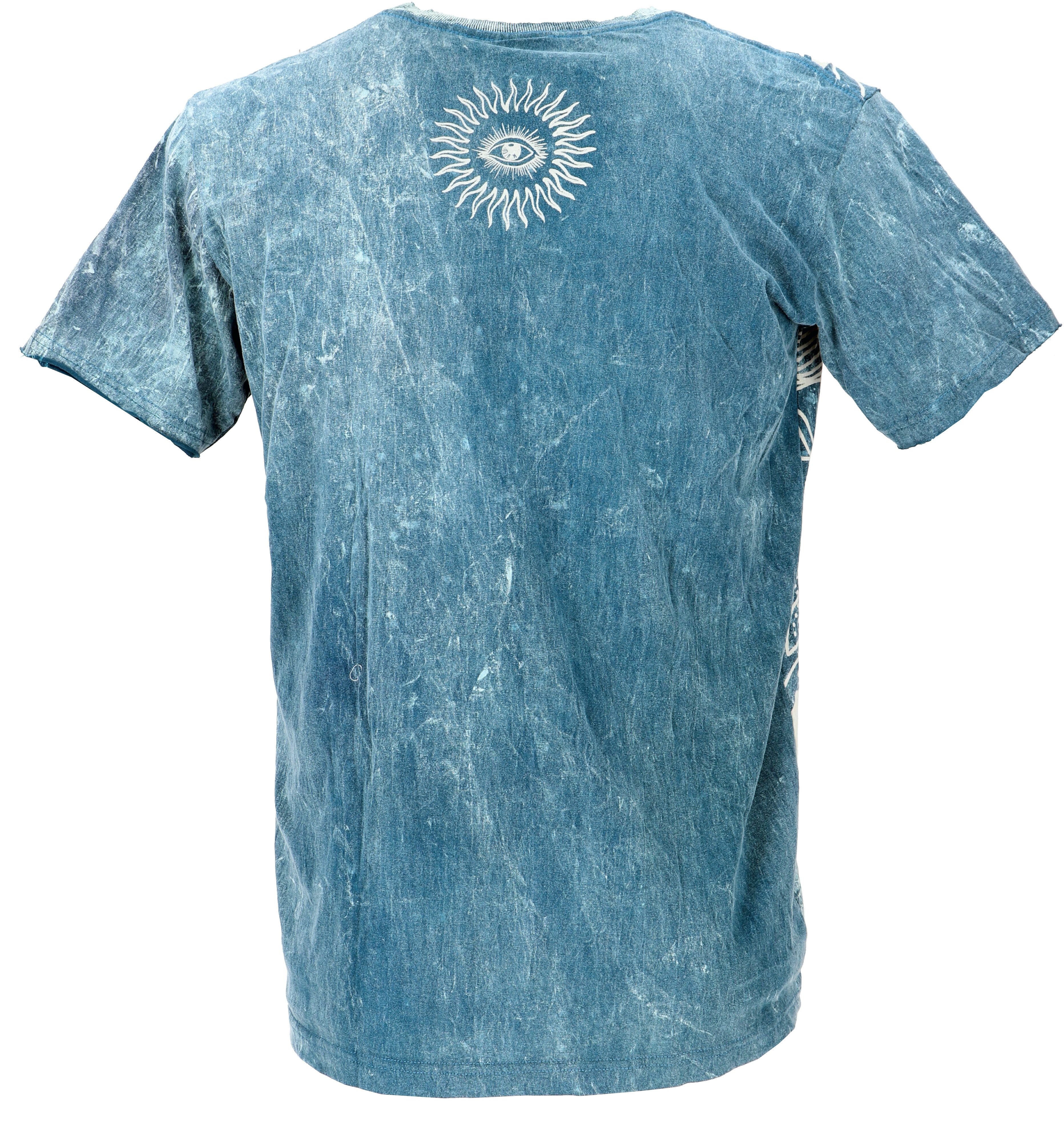 Guru-Shop T-Shirt Mirror Herren T-Shirt, Yoga günstig online kaufen