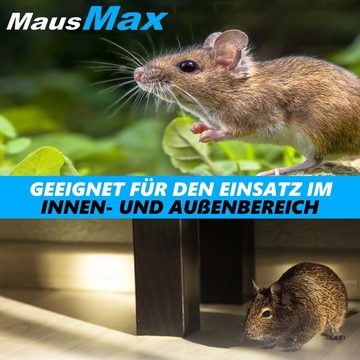 MAVURA Lebendfalle MausMax Mausefalle Lebend Falle Rattenfalle, Mäusefalle Kastenfalle Mäuse Lebendfalle Maus Ratte [2er Set]