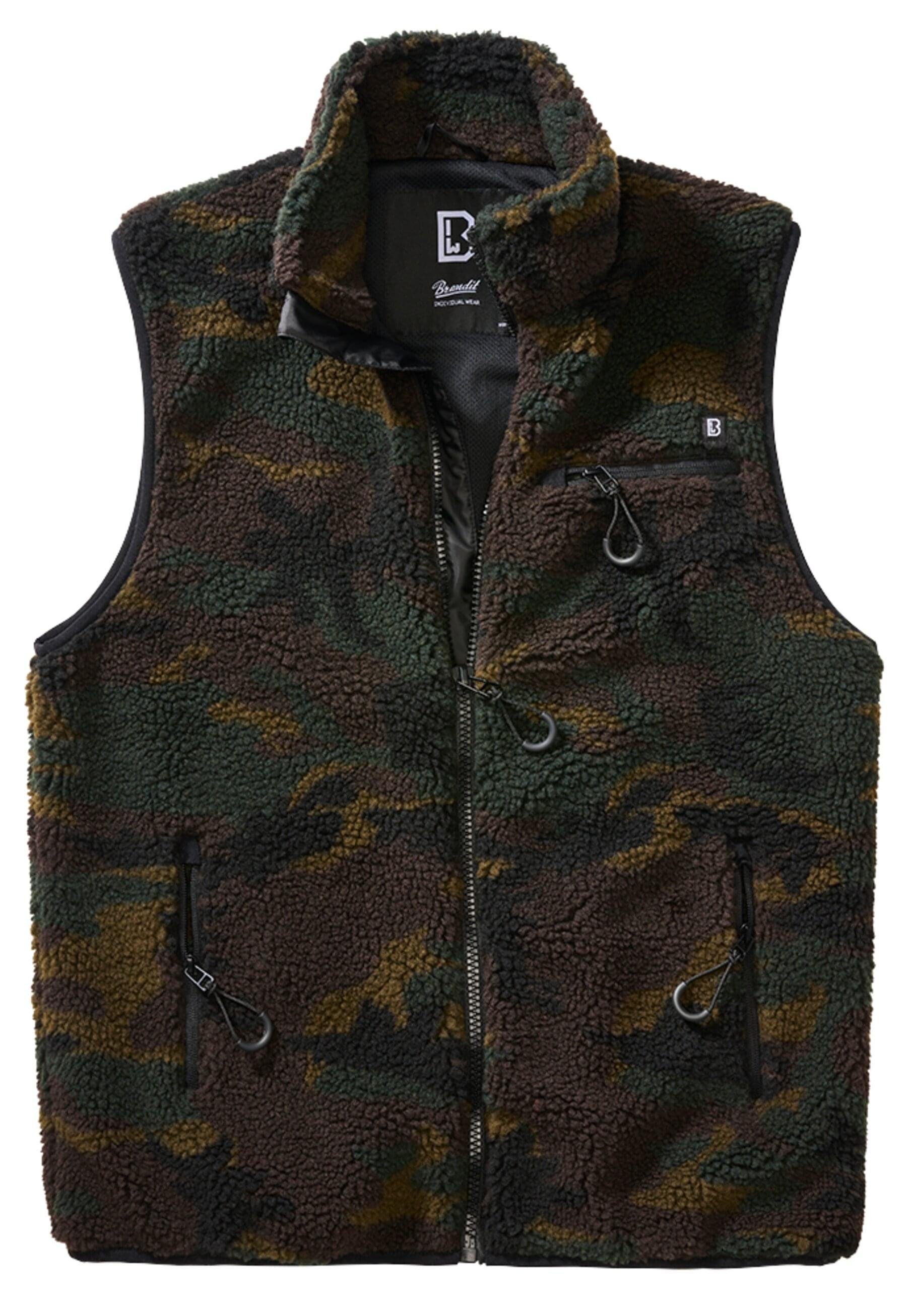 Steppweste Brandit Herren Teddyfleece Vest Men