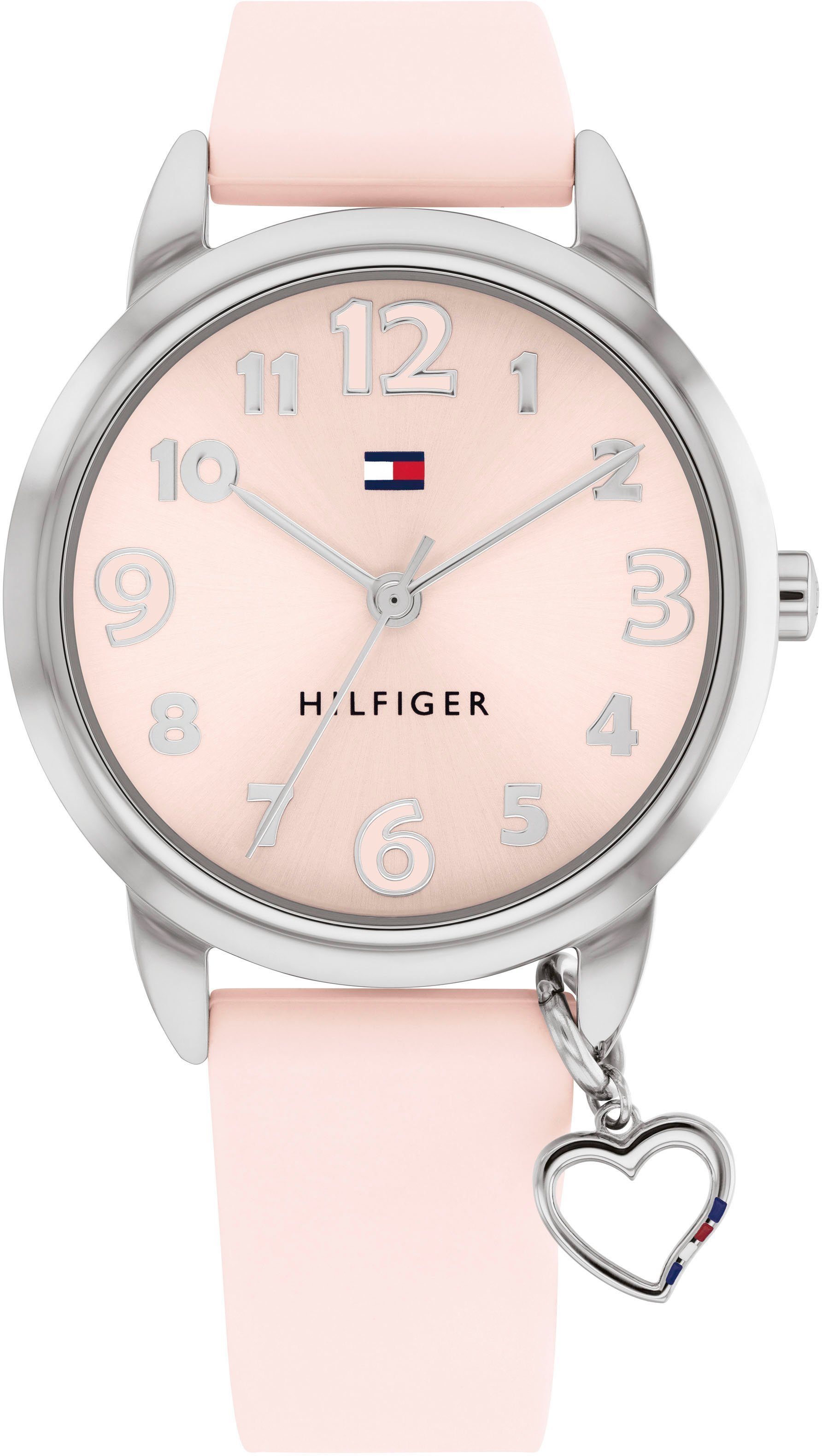 Tommy Hilfiger Quarzuhr GIRLS 1720044, Kinderuhr, Armbanduhr, Mädchen, Geschenkidee, Geburtstag, Schulanfang