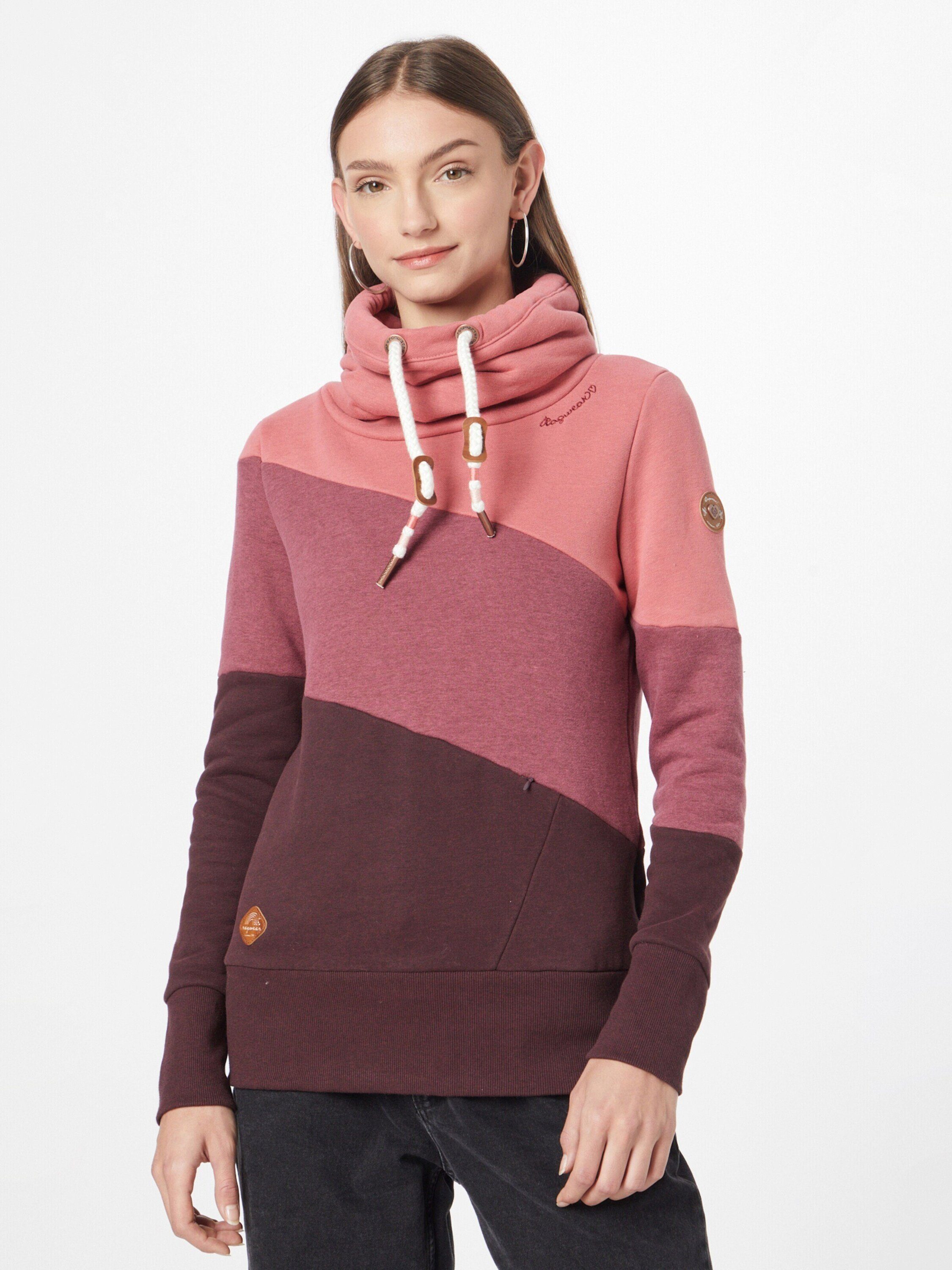 RUMIKA Ragwear Sweatshirt Details 2221_4041 (1-tlg) Rose Plain/ohne