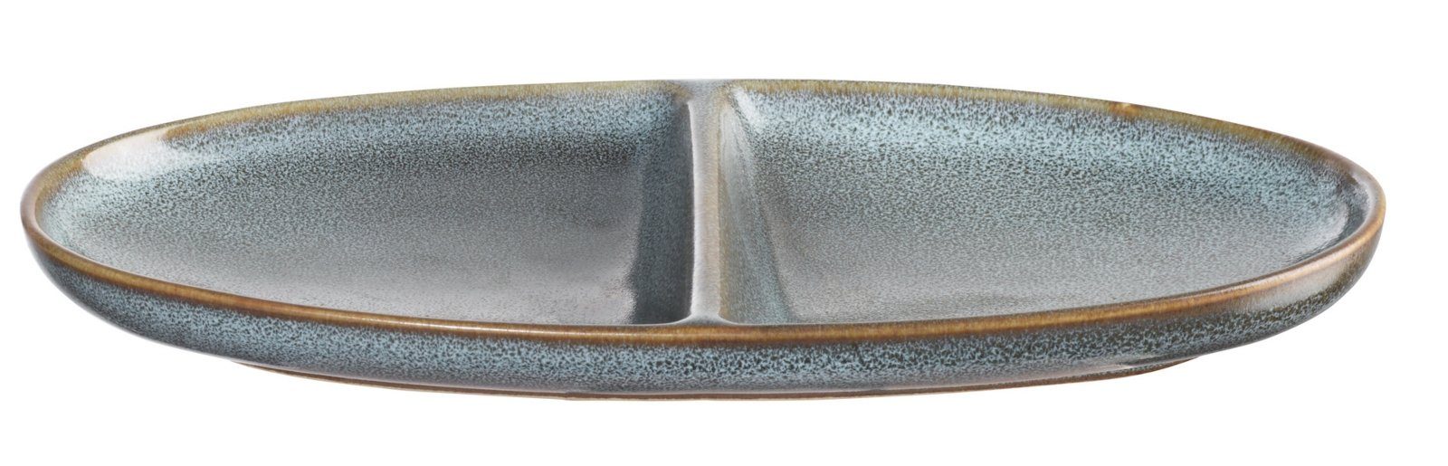 ASA SELECTION Vorspeisenteller SAISONS Aperitifteller 2-geteilt oval denim, Geschirr