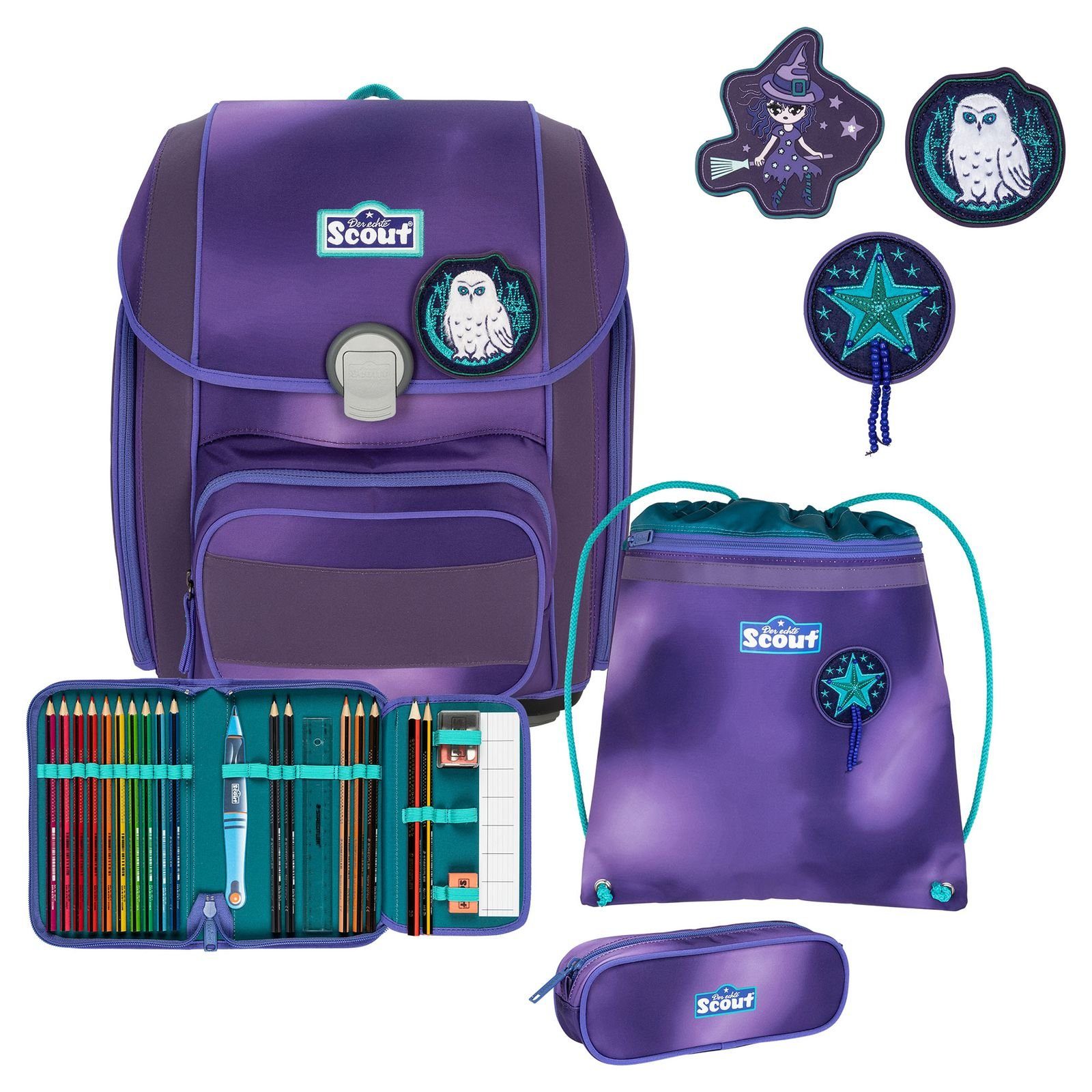 Scout Ранцы Genius Set 4-teilig (Set, 4-tlg)