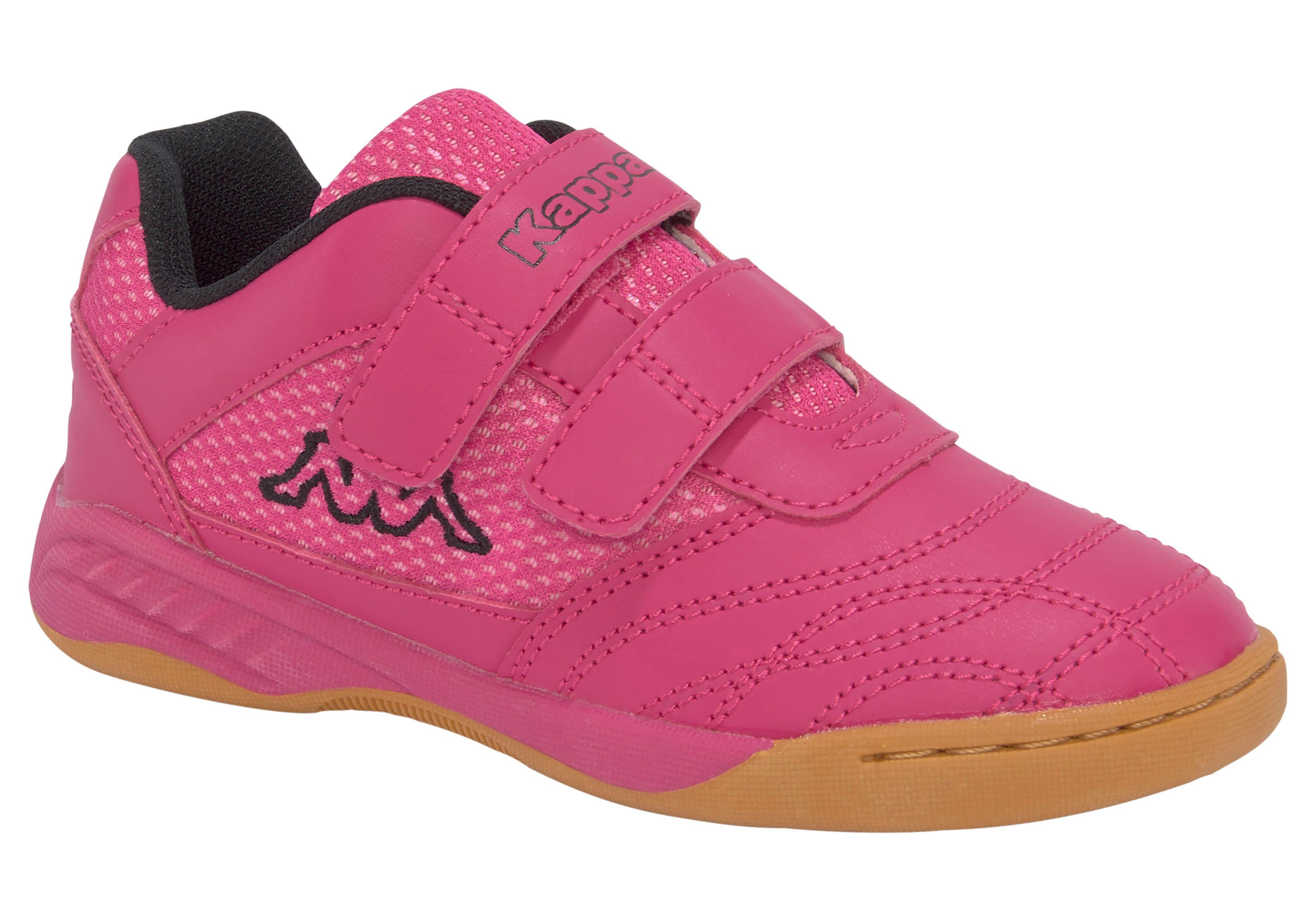 Kappa Hallenschuh mit Klettverschluss pink